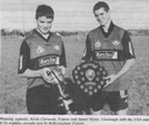 Kevin Carrucan & James Hynes U14 and U16 Captains 2000 