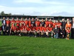 Intermediate Champions Photo with Talty Cup after the match at Cusack Park